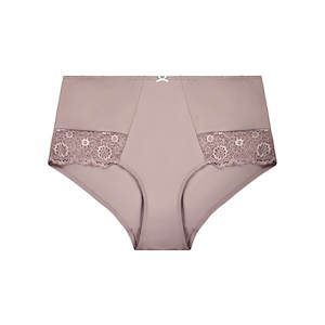 Lingerie: Peony Lace Full Brief - Starlight