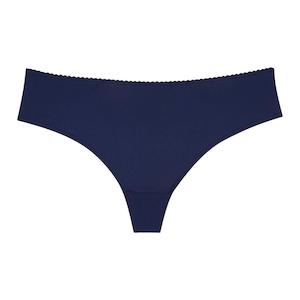 Lingerie: Thong - Navy