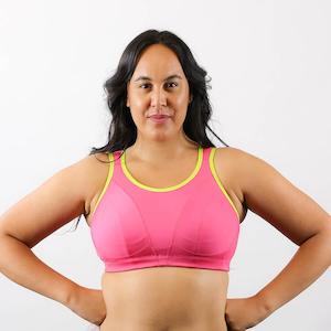 Lingerie: Sports Bra - Flamingo