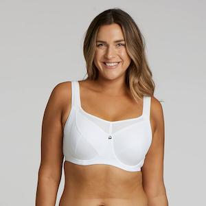 Lingerie: Active Bra - White