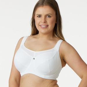 Lingerie: Active Bra - Premium Support - White