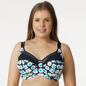 Print Premium Support Bra - Flora