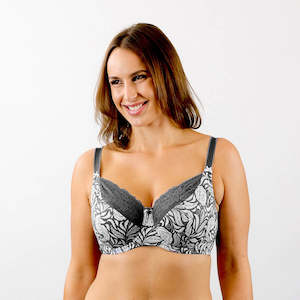 Signature Print Full Cup Bra