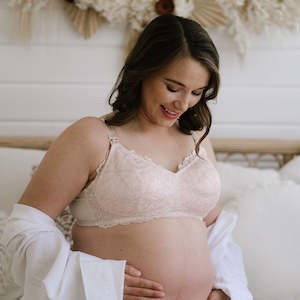 Clothing wholesaling: Maternity Bra - Almond Rose