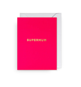 Florist: Supermum card - mini