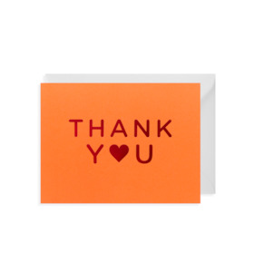 Thank you card - mini