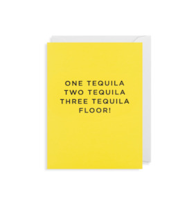 Tequila card - mini