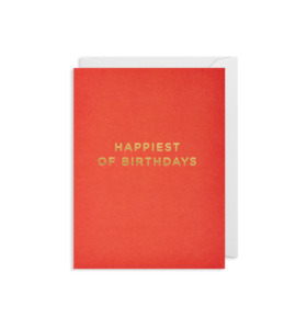 Happy birthday card - mini