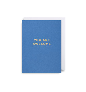 You are awesome card - mini