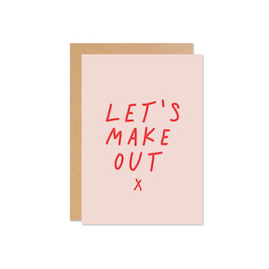 Let's Make Out Card