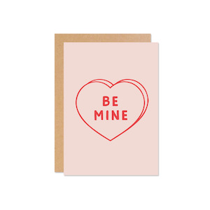 Be Mine Card