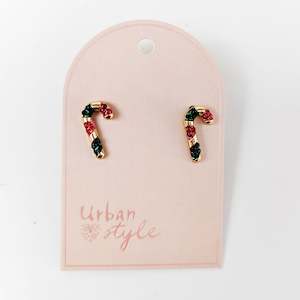 Gift: Candy Canes Earrings