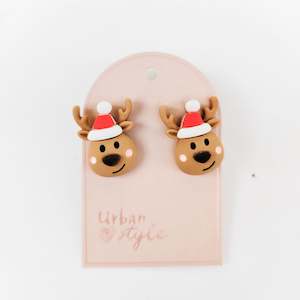 Reindeer Hat Earrings