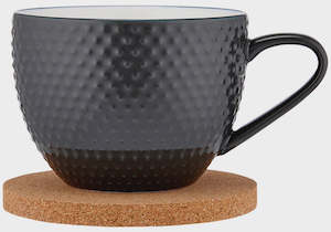 Gift: Adobe Charcoal Mug & Coaster Set