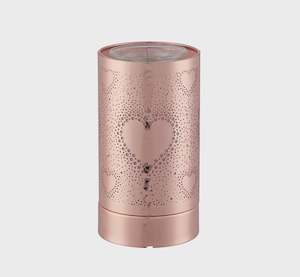 LED Rose Gold Heart Warmer