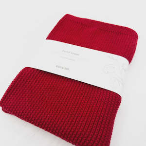 Gift: Towel - Deep Red