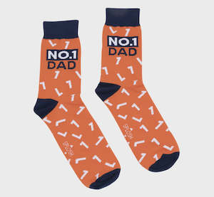 No 1 Dad Socks