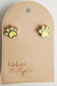 Gift: Paw Print Earrings