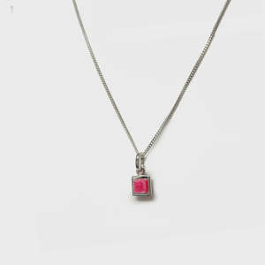 Gift: Petite Rhodochrosite Necklace