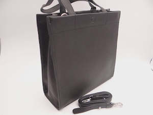 Black Medium Tote Bag