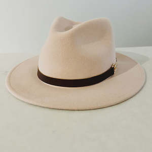 Renata Panama Hat - Blush