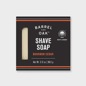 Classic Shave Soap Bourbon Cedar