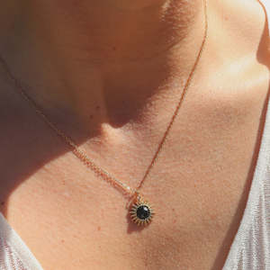 Soleil Black Onyx Necklace