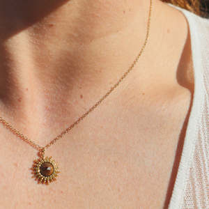 Soleil Tiger Eye Necklace