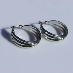 Gift: Triple Ring Hoop Earring