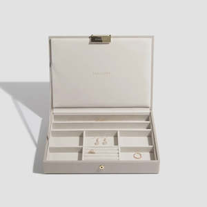 Gift: Classic Jewellery Box Lid Taupe