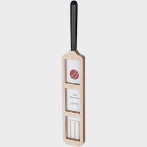 Gift: Cricket Bat Photo Frame