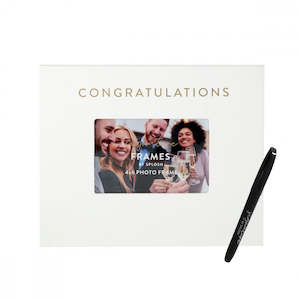 Congratulations Signature Frame