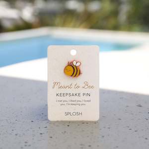 Meant to Bee Keepsake Pin