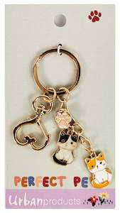 Perfect Pets Cats Keyring