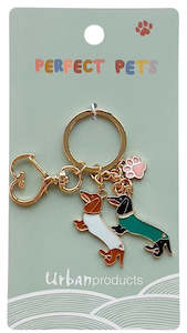 Sausage Dog Keyring