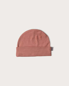 Merino Hat - Rose