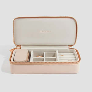 Stackers Lg Travel Box - Blush