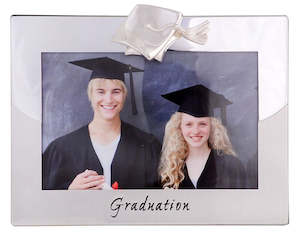 Gift: Silver Graduation Frame