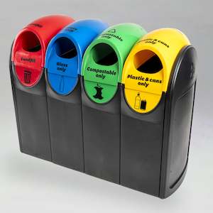 Forecourt Recycling Station - 4 Bay Unit