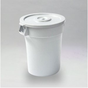 Round Storage Bin & Lid 100L