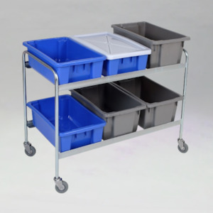 Retail And Distribution: Six Crate Picking Trolley