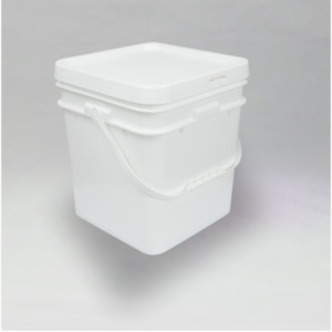 Square Pail & Lid 15L