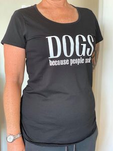 Products: Tee Dogs Because People Suck Ladies