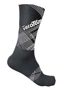 VeloToze Socks Aero Extra Tall - Black