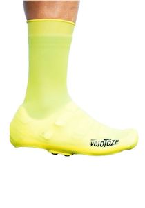 VeloToze Shoe Covers Tall Silicone With Snaps - Viz-Yellow