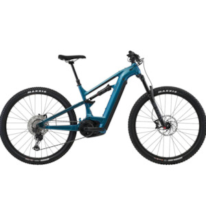 Bicycle and accessory: 2022 Cannondale Moterra Neo 3 Deep Teal E Bike