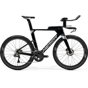 Bicycle and accessory: Merida Time Warp Tri Ltd Metallic Black