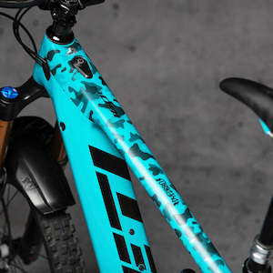 Bicycle and accessory: DYEDBRO EBIKE FRAME PROTECTION - CAMO