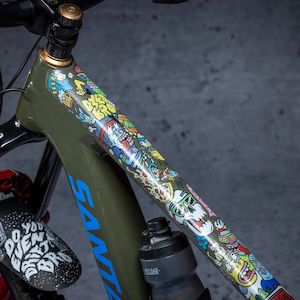 Bicycle and accessory: DYEDBRO - FRAME PROTECTION - JUAY