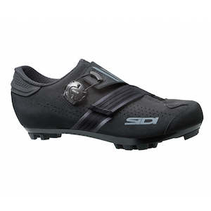 Bicycle and accessory: SIDI Aertis MTB Shoes.